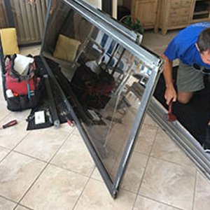 sliding glass door frame repair Riverview